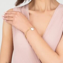 Latelita Coin Pearl Bracelet Gold -Ornavique Sales 5054469063200ccc