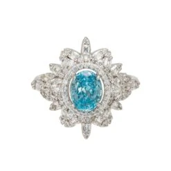 Latelita Arabesque Splendor Cocktail Ring Blue Topaz Silver -Ornavique Sales arabesque splendor cocktail ring blue topaz silver 379278