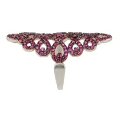 Latelita Calligraphy Wave Ring Ruby Pink Cz Silver 6 Latelita Calligraphy Wave Ring Ruby Pink Cz Silver -Ornavique Sales calligraphy wave ring ruby pink cz silver 743139