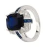 Latelita Clarence Silver Ring Sapphire