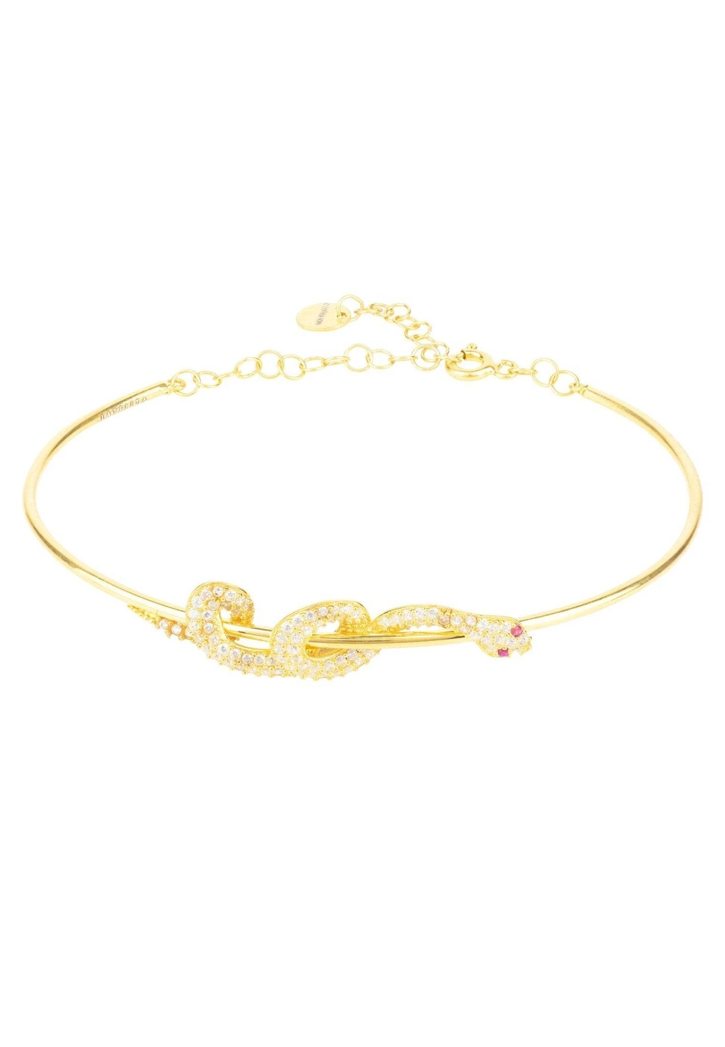 Latelita Cleopatra Serpent Snake Bangle Bracelet Gold 1 Latelita Cleopatra Serpent Snake Bangle Bracelet Gold