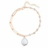 Latelita Coin Pearl Bracelet Rosegold