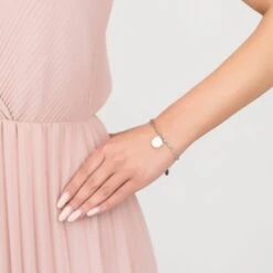 Latelita Coin Pearl Bracelet Silver 8 Latelita Coin Pearl Bracelet Silver -Ornavique Sales coin pearl bracelet silver 104779