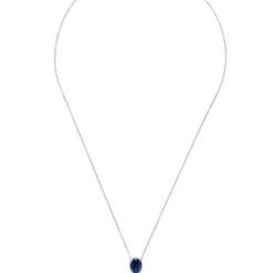Latelita Constance Pendant Necklace Silver Tanzanite -Ornavique Sales constance pendant necklace silver tanzanite 993363