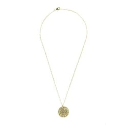Latelita Cosmic Full Moon Necklace - White Topaz -Ornavique Sales cosmic full moon necklace white topaz 495555