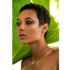 Latelita Cosmic Full Moon Necklace - White Topaz -Ornavique Sales cosmic full moon necklace white topaz 606713