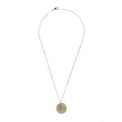 Latelita Cosmic Full Moon Necklace - White Topaz -Ornavique Sales cosmic full moon necklace white topaz 691414