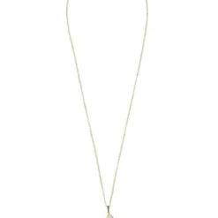 Latelita Daffodil With Pearls Pendant Necklace Gold Sapphire CZ -Ornavique Sales daffodil with pearls pendant necklace gold sapphire cz 636617