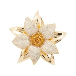 Latelita Daisy Flower Ring Gold 7 Latelita Daisy Flower Ring Gold -Ornavique Sales daisy flower ring gold 245078