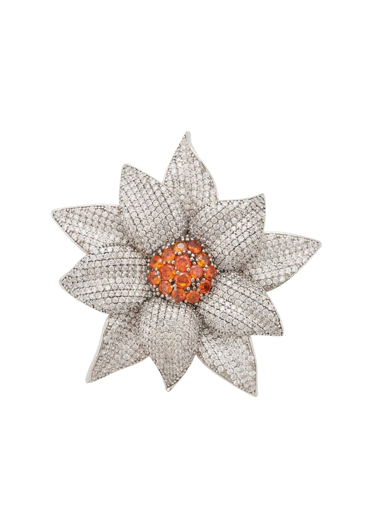 Latelita Daisy Flower Ring Silver 3 Latelita Daisy Flower Ring Silver - Image 3