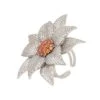 Latelita Daisy Flower Ring Silver