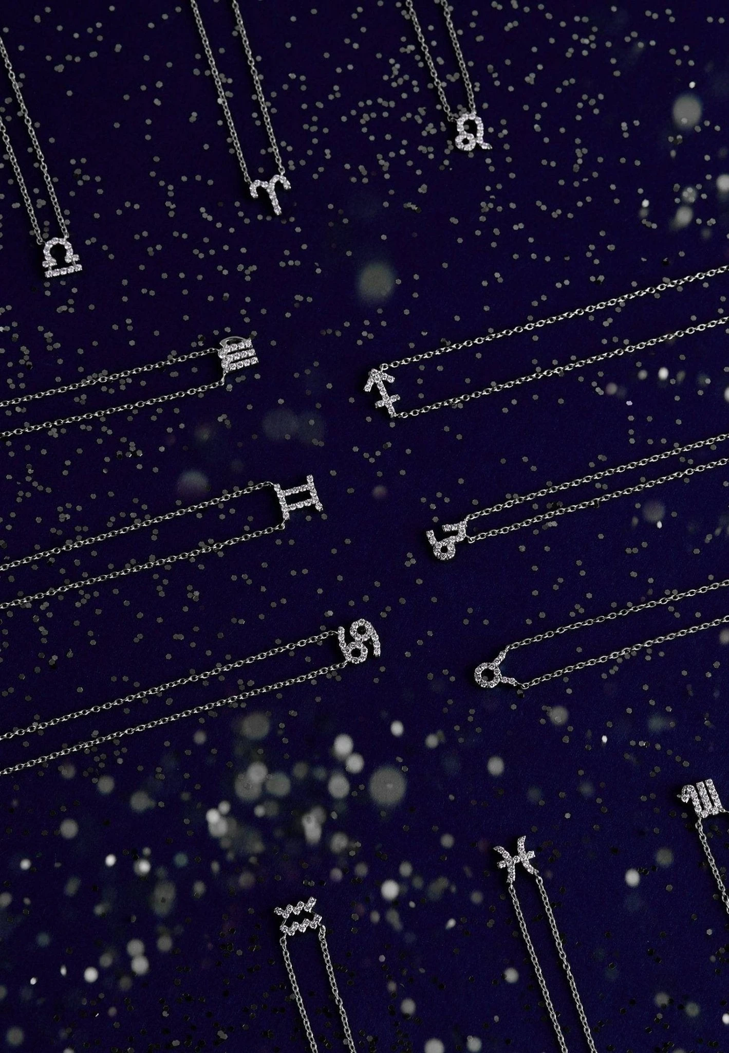 Latelita Diamond Zodiac Silver Necklace Cancer 3 Latelita Diamond Zodiac Silver Necklace Cancer - Image 3