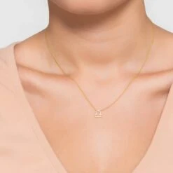 Latelita Diamond Zodiac Silver Necklace Libra 6 Latelita Diamond Zodiac Silver Necklace Libra -Ornavique Sales diamond zodiac silver necklace libra 453027