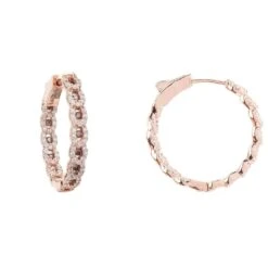 Latelita Duchess Hoop Earrings Rosegold Champagne 6 Latelita Duchess Hoop Earrings Rosegold Champagne -Ornavique Sales duchess hoop earrings rosegold champagne 491305