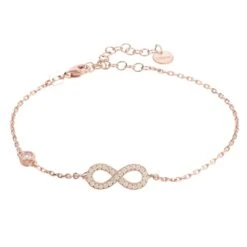 Latelita Eternity Infinity Bracelet Rosegold