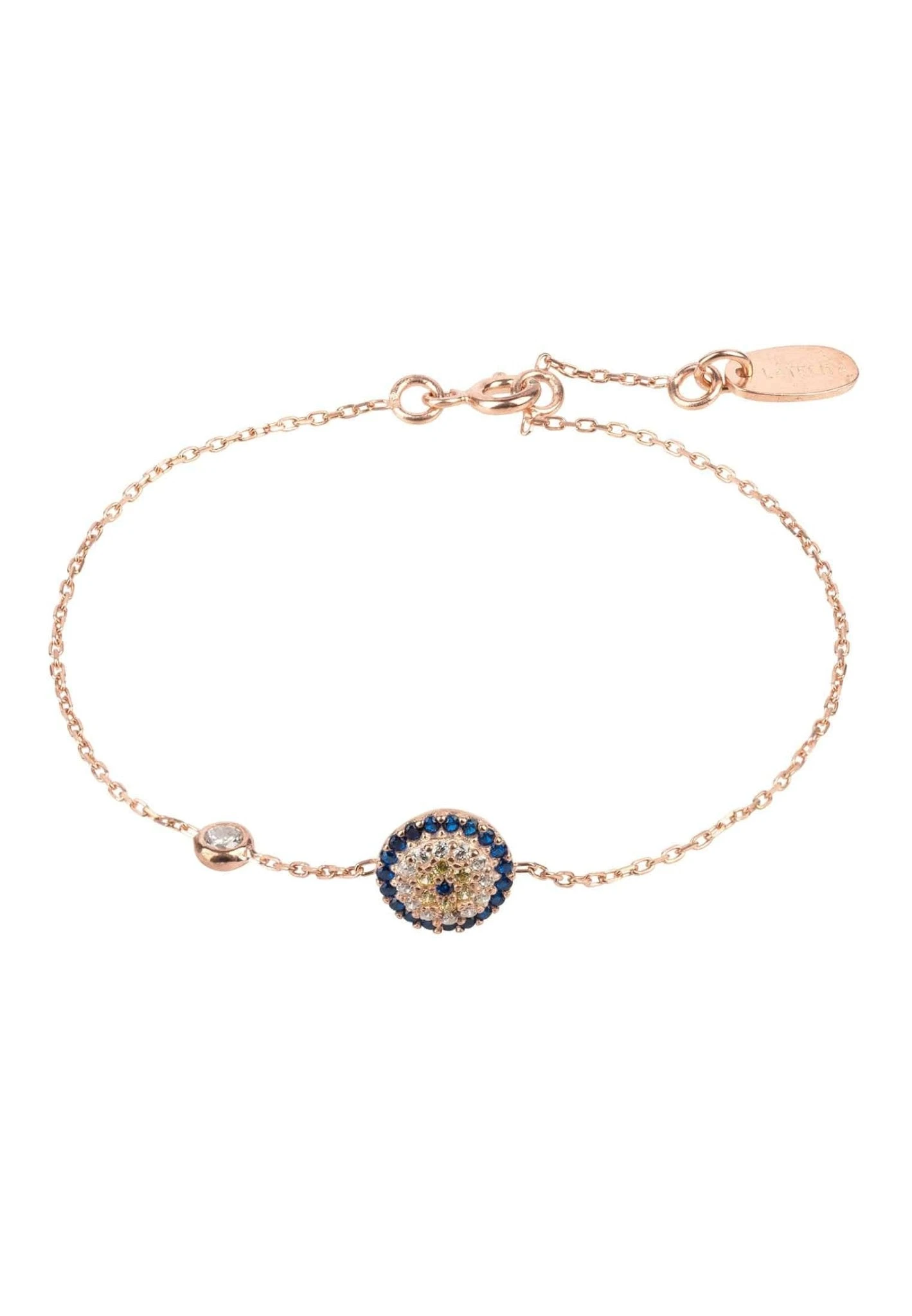 Latelita Evil Eye Bracelet Rosegold 1 Latelita Evil Eye Bracelet Rosegold