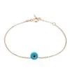Latelita Evil Eye Mini Opalite Bracelet Rosegold