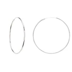 Latelita Extra Large Silver Hoop Earrings -Ornavique Sales extra large silver hoop earrings 393542