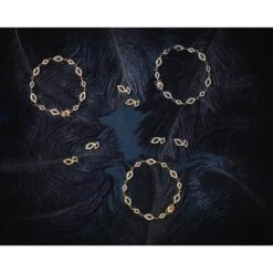 Latelita Eye Sparkling Tennis Bracelet Gold 8 Latelita Eye Sparkling Tennis Bracelet Gold -Ornavique Sales eye sparkling tennis bracelet gold 258533