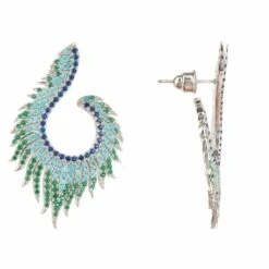 Latelita Flame Earrings Cold Ice Silver -Ornavique Sales flame earrings cold ice silver 661632