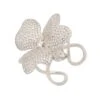 Latelita Flower Cocktail Ring Silver