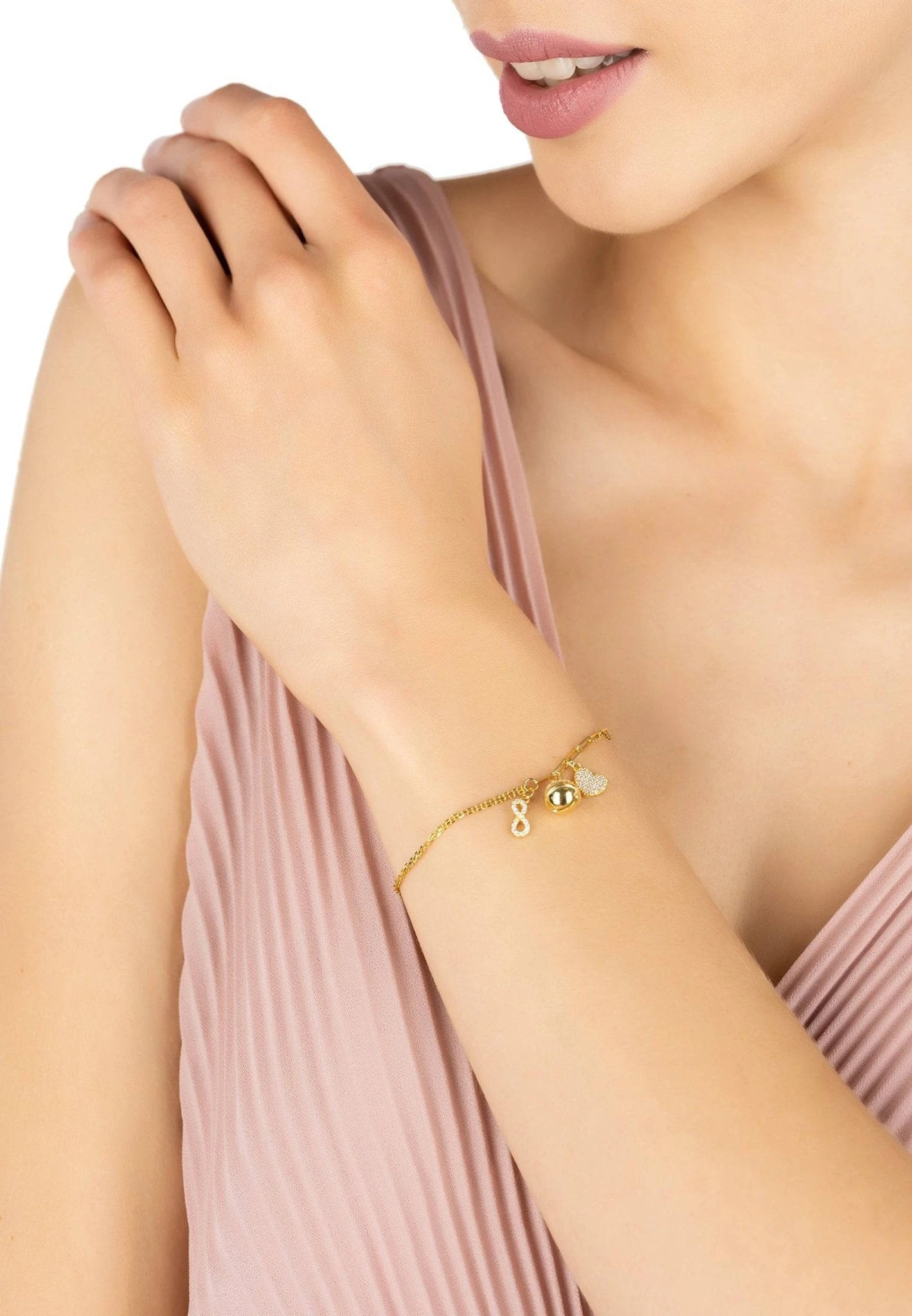 Latelita From Here To Eternity Bracelet Gold 2 Latelita From Here To Eternity Bracelet Gold - Image 2