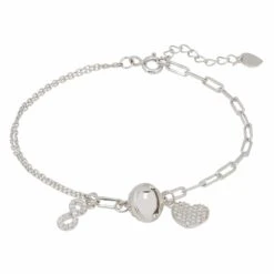 Latelita From Here To Eternity Bracelet Silver