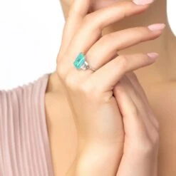 Latelita Georgina Gemstone Cocktail Ring Silver Paraiba Tourmaline 7 Latelita Georgina Gemstone Cocktail Ring Silver Paraiba Tourmaline -Ornavique Sales georgina gemstone cocktail ring silver paraiba tourmaline 241099