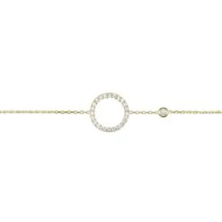Latelita Halo Sparkling Circle Bracelet Gold -Ornavique Sales halo sparkling circle bracelet gold 673286
