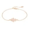 Latelita Hamsa Lucky Charm Bracelet Rosegold