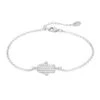 Latelita Hamsa Lucky Charm Bracelet Silver