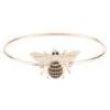 Latelita Honey Bee Bangle Bracelet Rosegold