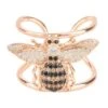 Latelita Honey Bee Cocktail Ring Adjustable Rosegold