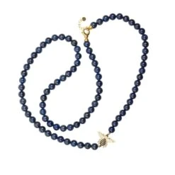 Latelita Honey Bee Lapis Lazuli Gemstone Long Necklace Gold 8 Latelita Honey Bee Lapis Lazuli Gemstone Long Necklace Gold -Ornavique Sales honey bee lapis lazuli gemstone long necklace gold 832834