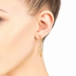 Latelita Hoop Earrings 4Cm Silver 6 Latelita Hoop Earrings 4Cm Silver -Ornavique Sales hoop earrings 4cm silver 663495