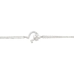 Latelita Horseshoe And Shamrock Bracelet Silver -Ornavique Sales horseshoe and shamrock bracelet silver 527213