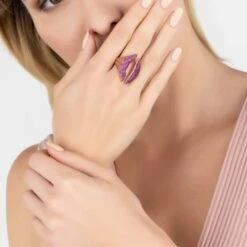 Latelita Kiss Me Lips Ring Rosegold -Ornavique Sales kiss me lips ring rosegold 570724