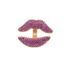 Latelita Kiss Me Lips Ring Rosegold -Ornavique Sales kiss me lips ring rosegold 781402