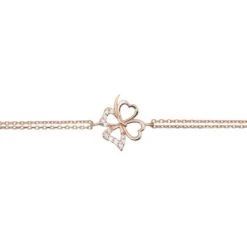 Latelita Lucky Shamrock Clover Bracelet Rosegold -Ornavique Sales lucky shamrock clover bracelet rosegold 852834