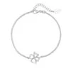 Latelita Lucky Shamrock Clover Bracelet Silver