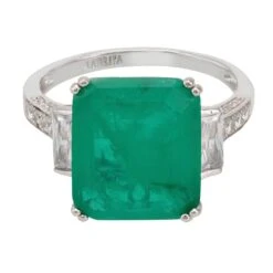 Latelita Margaret Cocktail Ring Silver Colombian Emerald 7 Latelita Margaret Cocktail Ring Silver Colombian Emerald -Ornavique Sales margaret cocktail ring silver colombian emerald 801712