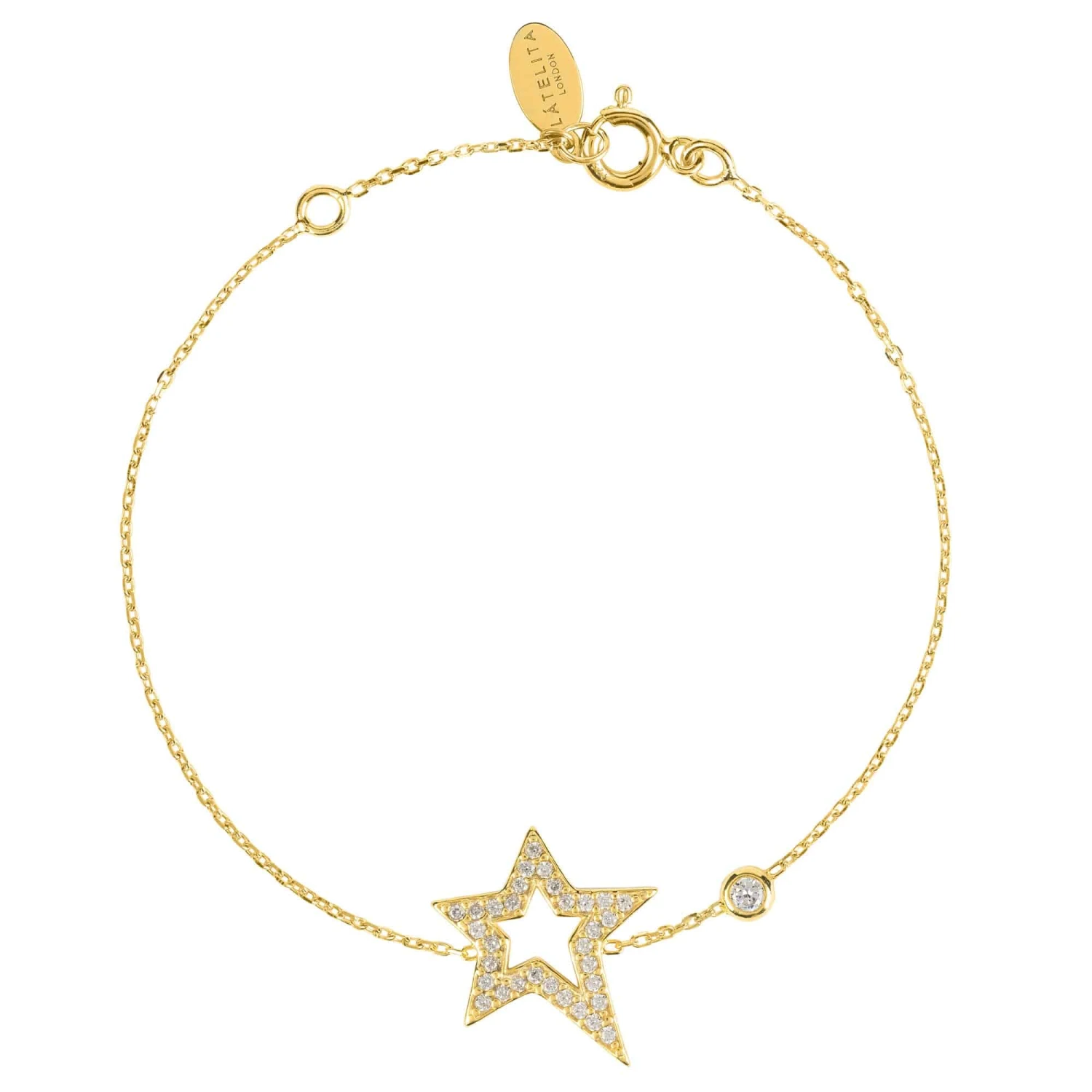 Latelita Open Star Bracelet 1 Latelita Open Star Bracelet