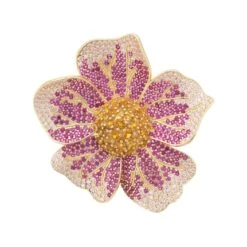 Latelita Pansy Flower Pink Ring Gold 6 Latelita Pansy Flower Pink Ring Gold -Ornavique Sales pansy flower pink ring gold 750035