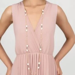 Latelita Pavia 120cm Long Pearl Necklace Gold Blue Topaz -Ornavique Sales pavia 120cm long pearl necklace gold blue topaz 762959