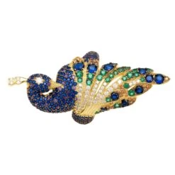 Latelita Peacock Cocktail Ring Gold 7 Latelita Peacock Cocktail Ring Gold -Ornavique Sales peacock cocktail ring gold 868824