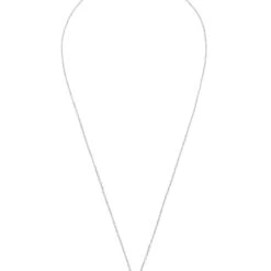 Latelita Petite Drop Necklace Silver Rose Quartz Hydro -Ornavique Sales petite drop necklace silver rose quartz hydro 917458