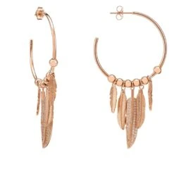 Latelita Pocahontas Hoop Earrings White Cz Rosegold 6 Latelita Pocahontas Hoop Earrings White Cz Rosegold -Ornavique Sales pocahontas hoop earrings white cz rosegold 673851