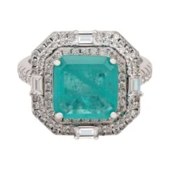 Latelita Rosalind Cocktail Ring Silver Paraiba Tourmaline -Ornavique Sales rosalind cocktail ring silver paraiba tourmaline 744566