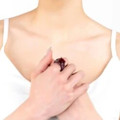 Latelita Seasons Cocktail Ring Autumn Ruby Silver 8 Latelita Seasons Cocktail Ring Autumn Ruby Silver -Ornavique Sales seasons cocktail ring autumn ruby silver 293417