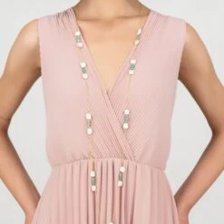 Latelita Sicily 120Cm Necklace Gold Turquoise -Ornavique Sales sicily 120cm necklace gold turquoise 261906